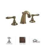 Rohl A2108XMTCB-2 Italian Bath San Julio Widespread Lavatory In Tuscan Bras. Fixed Price $998.00.