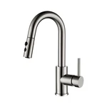 Bar Faucet With Pull Out Sprayer Single Hole, Jxmmp Handle Stainless S.... Fixed Price $119.15.