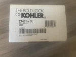 Kohler K-24461-BL Tone 10-7/16" Escutcheon Plate Matte Black *scratch*. Fixed Price $35.00.
