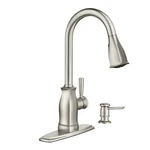 Moen Hensley 87024MSRS Spot Resist Stainless Kitchen Faucet- Reflex Sprayer. Fixed Price $209.99.