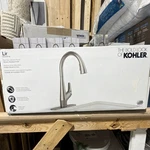 Kohler R33449-VS Pull-down Kitchen Faucet Vibrant Stainless Steel High Arc. Fixed Price $89.99.