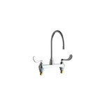 Chicago Faucets C1100GN8AE3317AB Commercial Grade High Arch Kitchen With. Fixed Price $484.54.