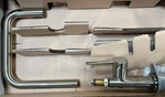 Hansgrohe 72806801 Talis Single Hole Kitchen Faucet - Brushed Steel Optic. Fixed Price $185.00.