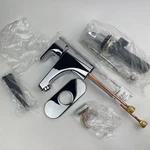 Cleveland Faucet Group 46100 Edgestone 1-HANDLE Centerset Bathroom Chrome. Fixed Price $93.49.