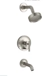 Kohler Purist K-T14420-4G-BN Bath Tub Spout Valve Trim Showerhead Brushed Nickel. Fixed Price $698.00.