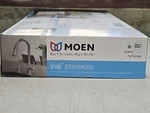 Moen Single Handle Pull-down Kitchen Faucet 17" Stainless Steel (87090MSRS). Fixed Price $149.96.