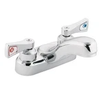 Moen 8210F12 M-dura Two Handle Centerset Bathroom Sink Faucet Polished Chrome. Fixed Price $274.30.