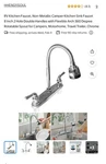 Forious Kitchen Faucets With Pull Down Sprayer - Black ( FF0023CB). Fixed Price $22.00.