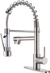 Kitchen Faucet Swivel Single Handle Sink Pull Down Sprayer Mixer Tap Deck Plate. Fixed Price $64.99.