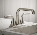 Kohler 27414-4-BN 2-HANDLE Centerset Bathroom Faucet Brushed Nickel 4IN. Fixed Price $160.00.