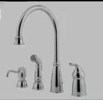 Pfister Avalon GT26-4CBC Chrome Kitchen Faucet Side Spray Soap New. Fixed Price $185.00.