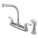 Kingston Brass FB751SP Americana 8-INCH Centerset Kitchen Faucet With Sprayer. Fixed Price $137.68.