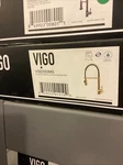 Vigo VG02003MG Brant Single-handle Pull-down Sprayer Kitchen Faucet Matte Gold. Fixed Price $109.75.