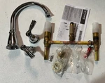 New Moen 86924 Banbury 2-HANDLE Deck-mount Roman Tub Faucet Chrome W/valve B38. Fixed Price $69.99.