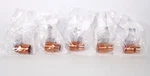 Nibco 1/2" X 3/4" Wrot Copper Pressure Male Adapter Mipt W01220D (qty 5). Fixed Price $15.95.