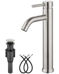 Aolemi Vessel Sink SUS304 Stainless Steel Tall Bathroom Faucet,single. Fixed Price $55.17.
