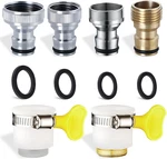 6-PIECE Quick Connector Kit For Faucets & Garden Hoses. Fixed Price $23.97.