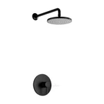 Luxier Single-handle 1-SPRAY Shower Faucet W/valve Matte Black (with ). Fixed Price $104.40.