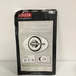 Delta RP29827 Chrome Renovation Cover Plate New Open Box. Fixed Price $28.89.