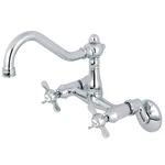 Kingston Brass KS322.BEX Essex 1.8 Gpm Wall Mounted Widespread - Chrome. Fixed Price $204.72.