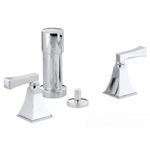 Kohler Memoirs Stately Vertical Spray Bidet Faucet With Pop-up Drain, Deco. Fixed Price $1166.73.