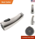 Vibrant Stainless Steel Sprayhead Lightweight, Durable, Fits Multiple Faucets. Fixed Price $112.99.