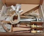Delta Vero Widespread Bathroom Faucet Pop-up Drain Assembly D3553LF Lav Chrome. Fixed Price $126.00.
