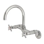 Kingston Brass Concord 8 In. Adjustable Center Wall Mount Kitchen Faucet. Fixed Price $341.23.