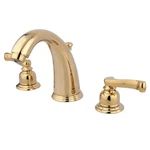 Kingston Brass KB982FL Royale Widespread Lavatory Faucet Pop-up Polished. Fixed Price $95.99.