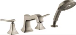 Hansgrohe 31314821 4-HOLE Roman Tub Set Trim With 2.0 Gpm Handshower. Fixed Price $450.00.