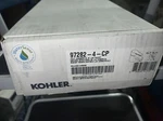 Kohler K-97282-4-CP July Single Hole Bathroom Faucet Less Drain Assembly. Fixed Price $92.07.