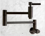 Kingston Brass KS8105DL Modern Style Pot Filler Rubbed Bronze. Fixed Price $239.00.