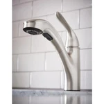 Moen Brecklyn 87557 Chrome Single-handle Pull-out Sprayer Kitchen Faucet. Fixed Price $124.97.