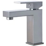 Contemporary Bathroom Vanity Sink Single Handle Lavatory Faucet Brushed Nickel. Fixed Price $36.95.