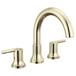 Delta T2759-PN Trinsic Roman Tub Trim Faucet Deck Mount Polished Nickel New. Fixed Price $159.95.