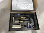 Vccucine Bathroom Faucet, 3 Holes Two Handles Widespread Brushed Nickel. Fixed Price $29.99.