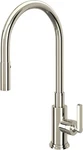 Rohl Lombardia A3430LMPN-2 Polished Nickel Single Hole Pull Down Kitchen Faucet. Fixed Price $949.95.