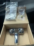 Zurn Aquaspec Chrome 4" Centerset 2-HANDLE Commercial Faucet Z81101. Fixed Price $65.00.