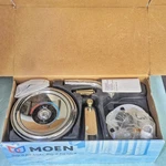 Moen Posi-temp Monticello Polished Chrome/brass Tub & Shower Faucet Set #82246. Fixed Price $119.95.