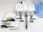 Kohler T14414-4-CP Purist Wallmount Bathroom Sink Faucet Trim 9" Polished Chrome. Fixed Price $299.01.