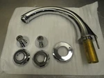 Grohe 25074000 Kensington Chrome Roman Tub Faucet Less Handles. Fixed Price $399.99.