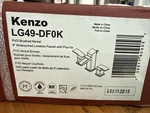 Pfister LG49-DF0K Kenzo Widespread Bathroom Waterfall Nickel Faucet/drain. Fixed Price $175.00.