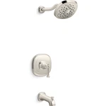 Kohler Florez Tub & Shower Trim W/ Valve Vibrant Polished Nickel R27820-4G-SN. Fixed Price $129.00.