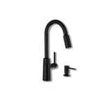 Moen Kitchen Faucet Nori One Handle Matte Black 87066BL. Fixed Price $242.95.