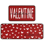 Hello Valentine Kitchen Rugs And Mats For Floor Non-slip Backing Valentin.... Fixed Price $38.48.
