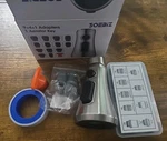 Kitchen Faucet Head Replacement 3 Modes With 17 Adapters, Pull Down Spray Hea.... Fixed Price $18.86.