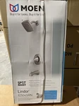 Moen 82504SRN Lindor Posi-temp Tub/shower Faucet, Brushed Nickel. Fixed Price $170.00.