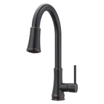 Pfister Pfirst Series Kitchen Sink Faucet With Pull-down Sprayer Single Handle--. Fixed Price $114.57.