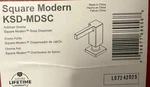Pfister Ksd-mdsc Square Deck Mounted Soap Dispenser,polished Chrome *new*. Fixed Price $52.19.