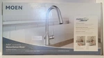 Moen 87233EWSRS Adler Motion Sense Wave Sensor High Arc Pull Out Kitchen Faucet. Fixed Price $182.18.